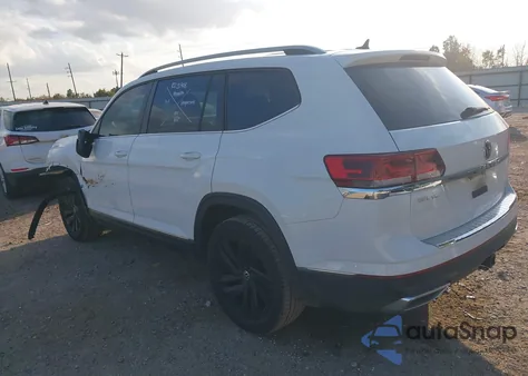 2021 Volkswagen Atlas 3.6L V6 Sel z USA, uszkodzony, nr VIN 1V2ER2CA3MC533796
